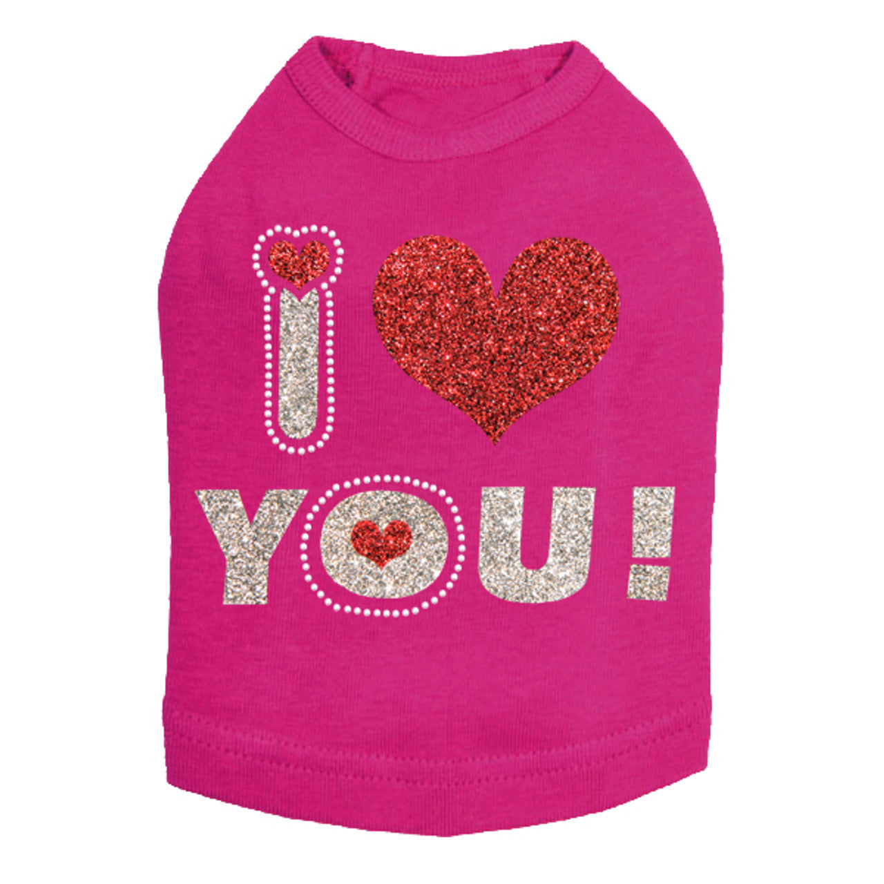 I Love You 2 - Dog Tank