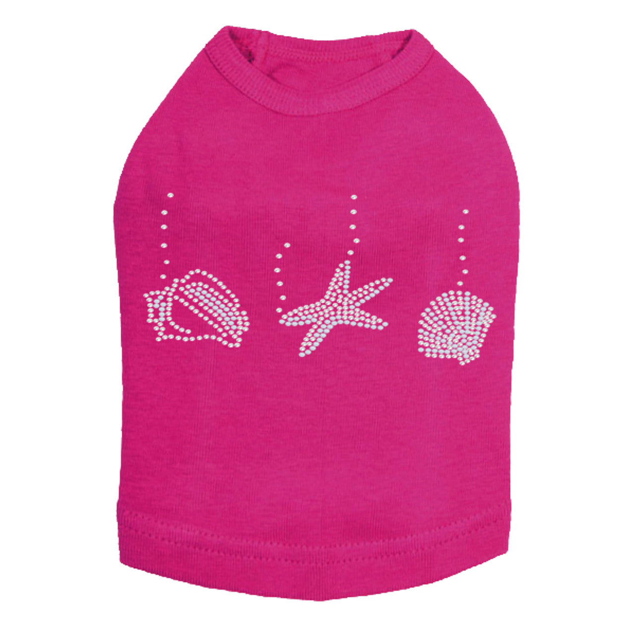 Sea Shells (White Pearl) - Dog Tank