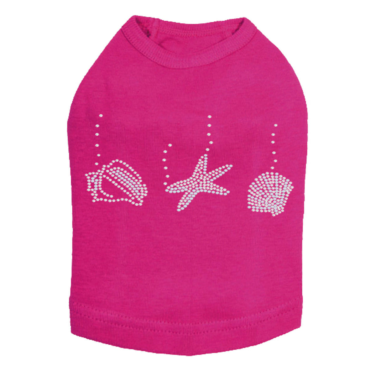 Sea Shells (White Pearl) - Dog Tank