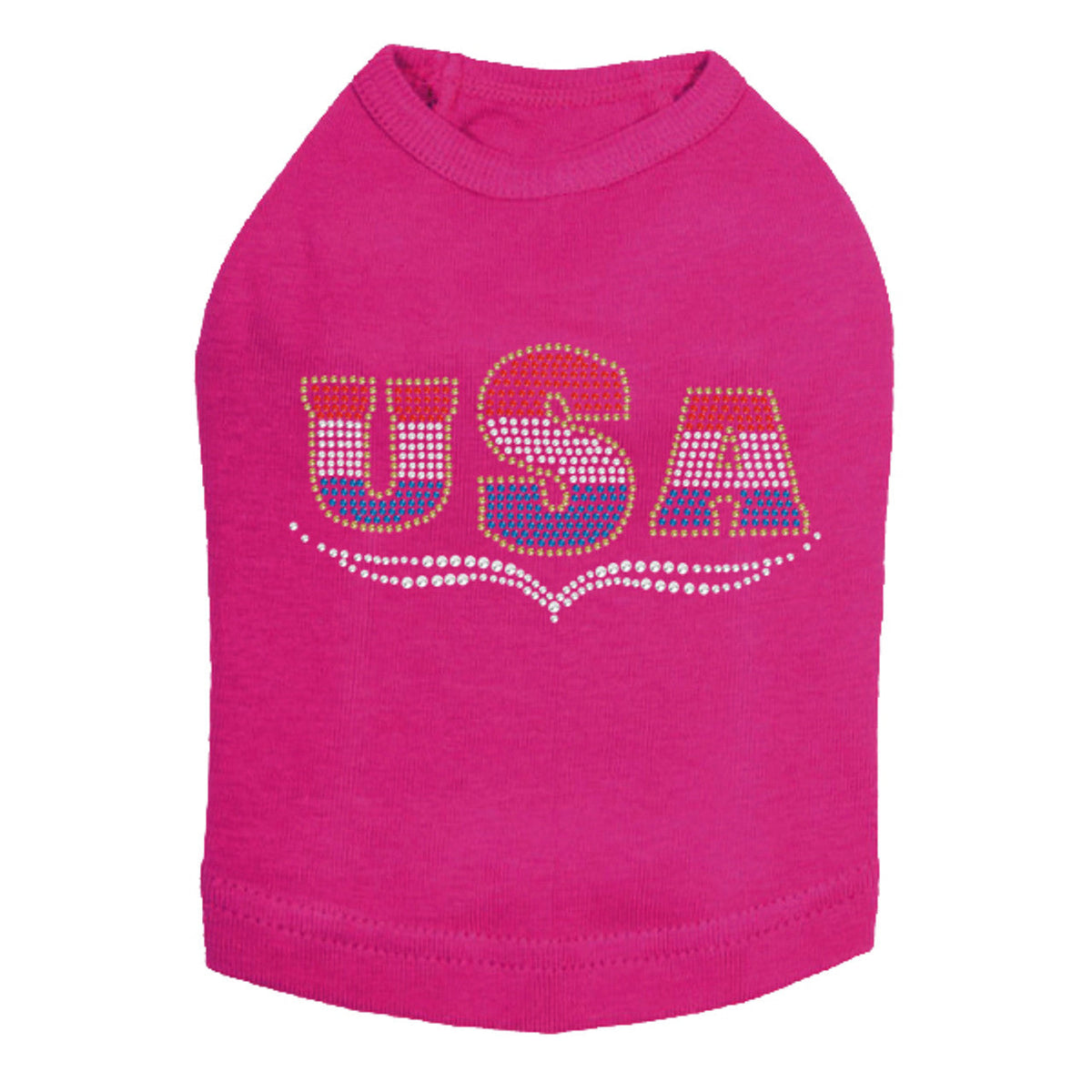 USA - Tricolor - Dog Tank
