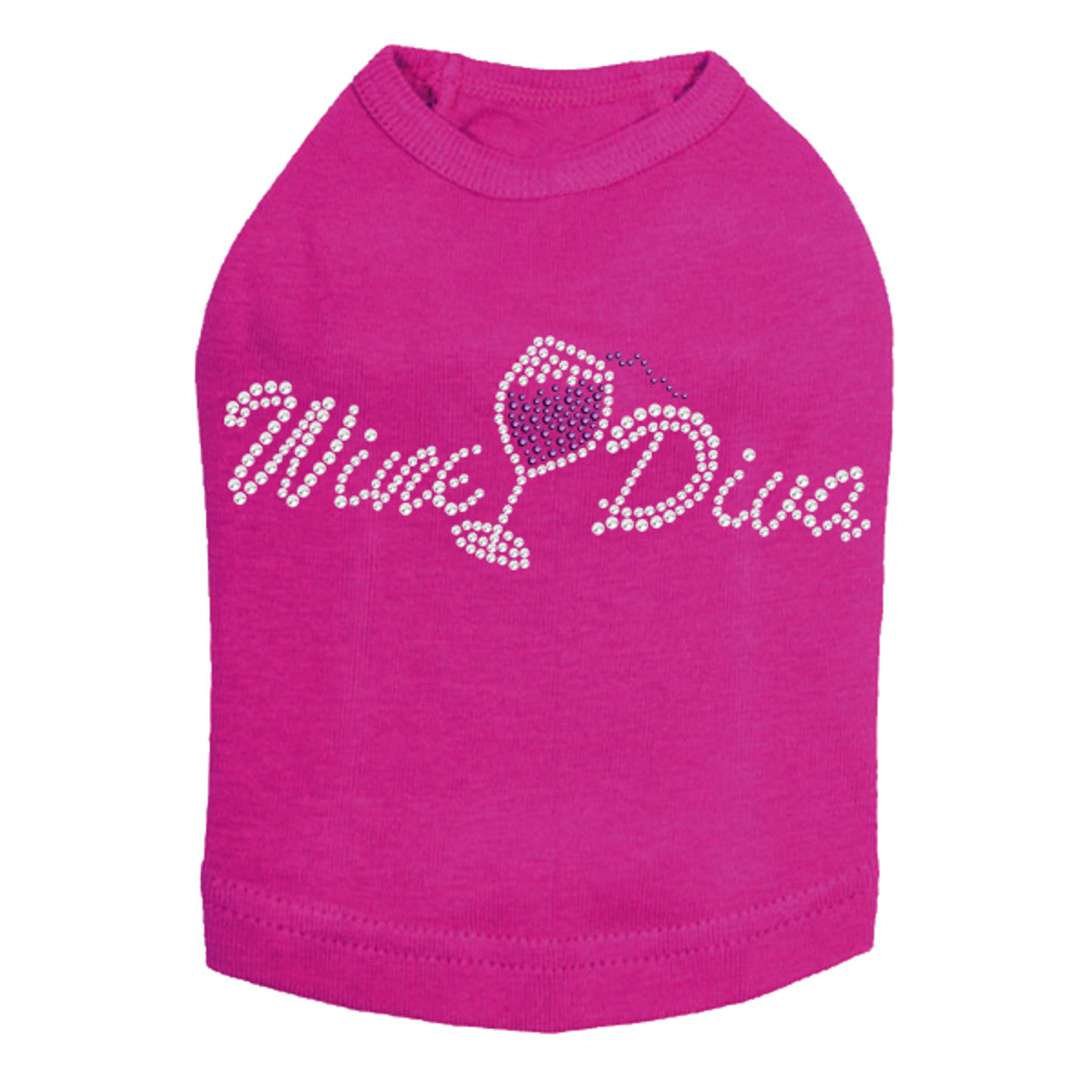 Wine Diva 1 - Dog Tank