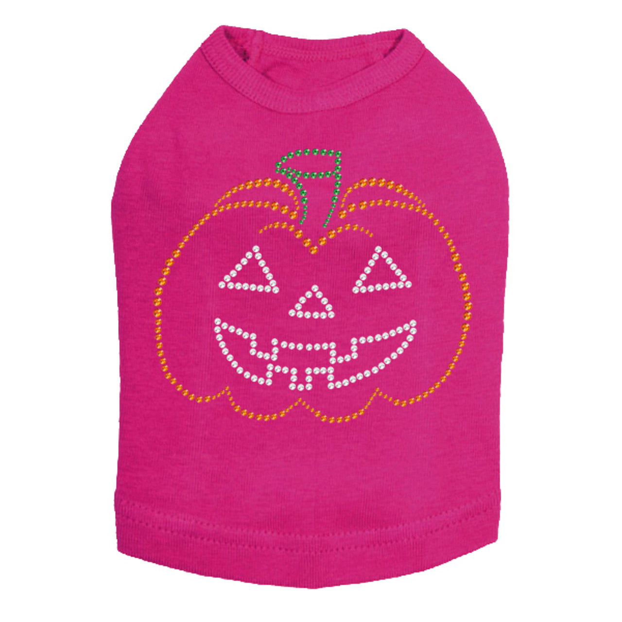 Jack-o-lantern Outline - Dog Tank