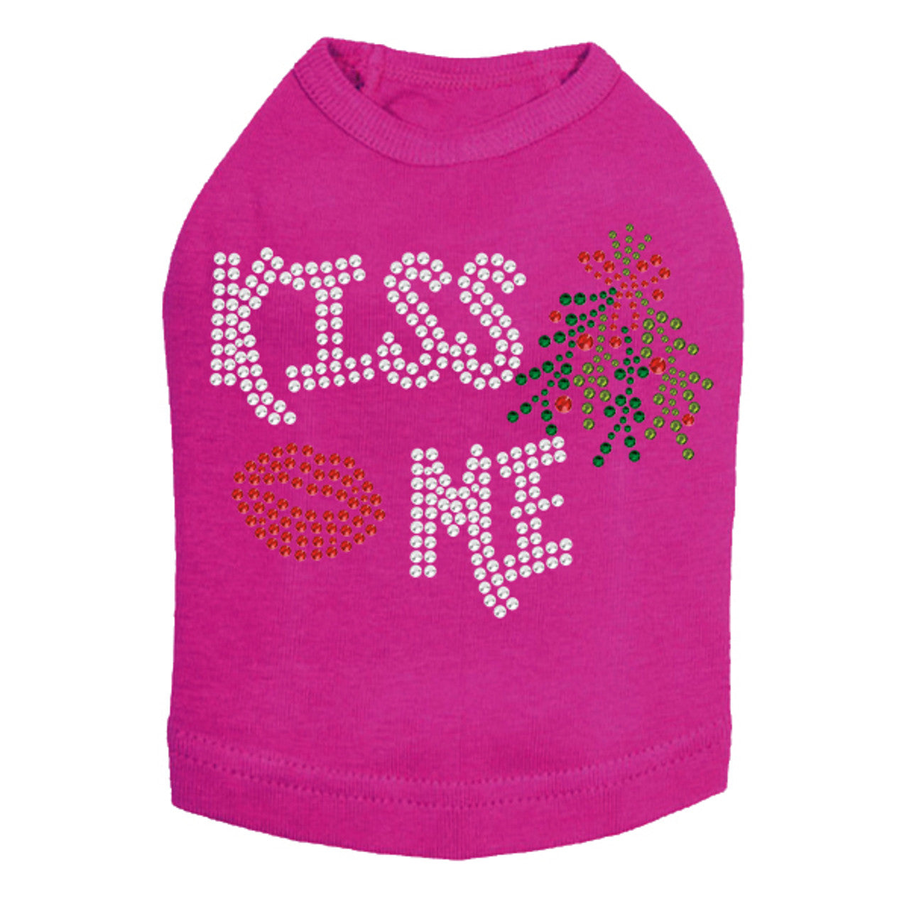 Kiss Me under the Mistletoe - Dog Tank