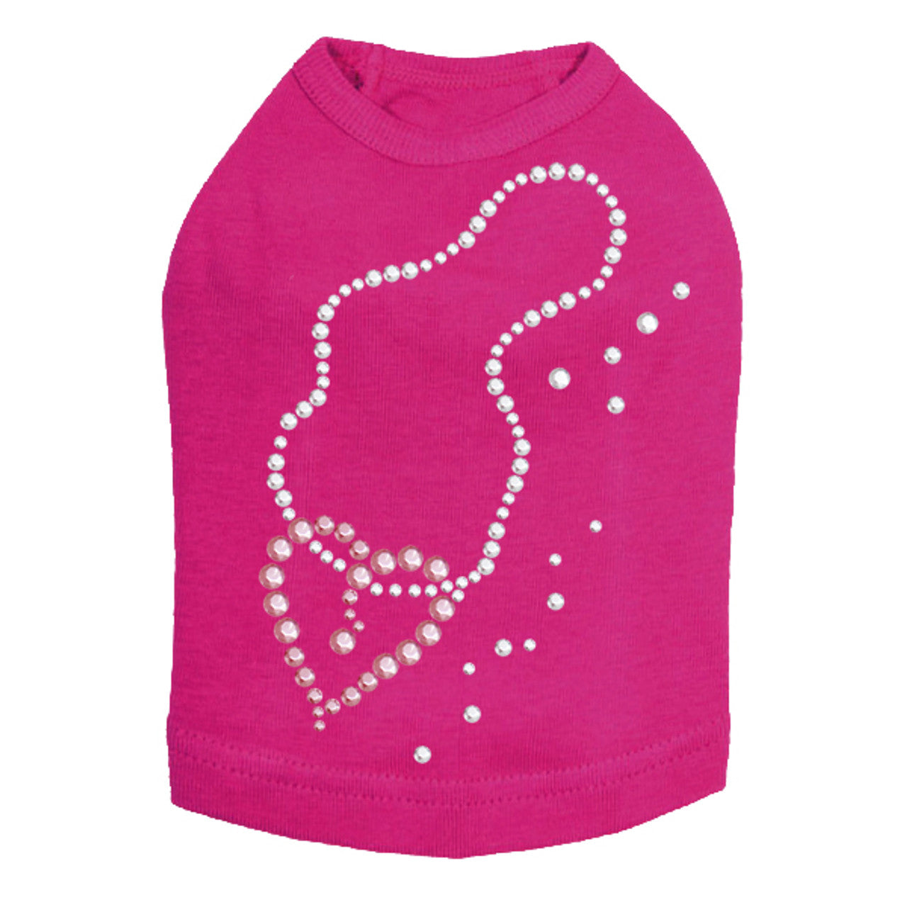 Heart Necklace - Dog Tank