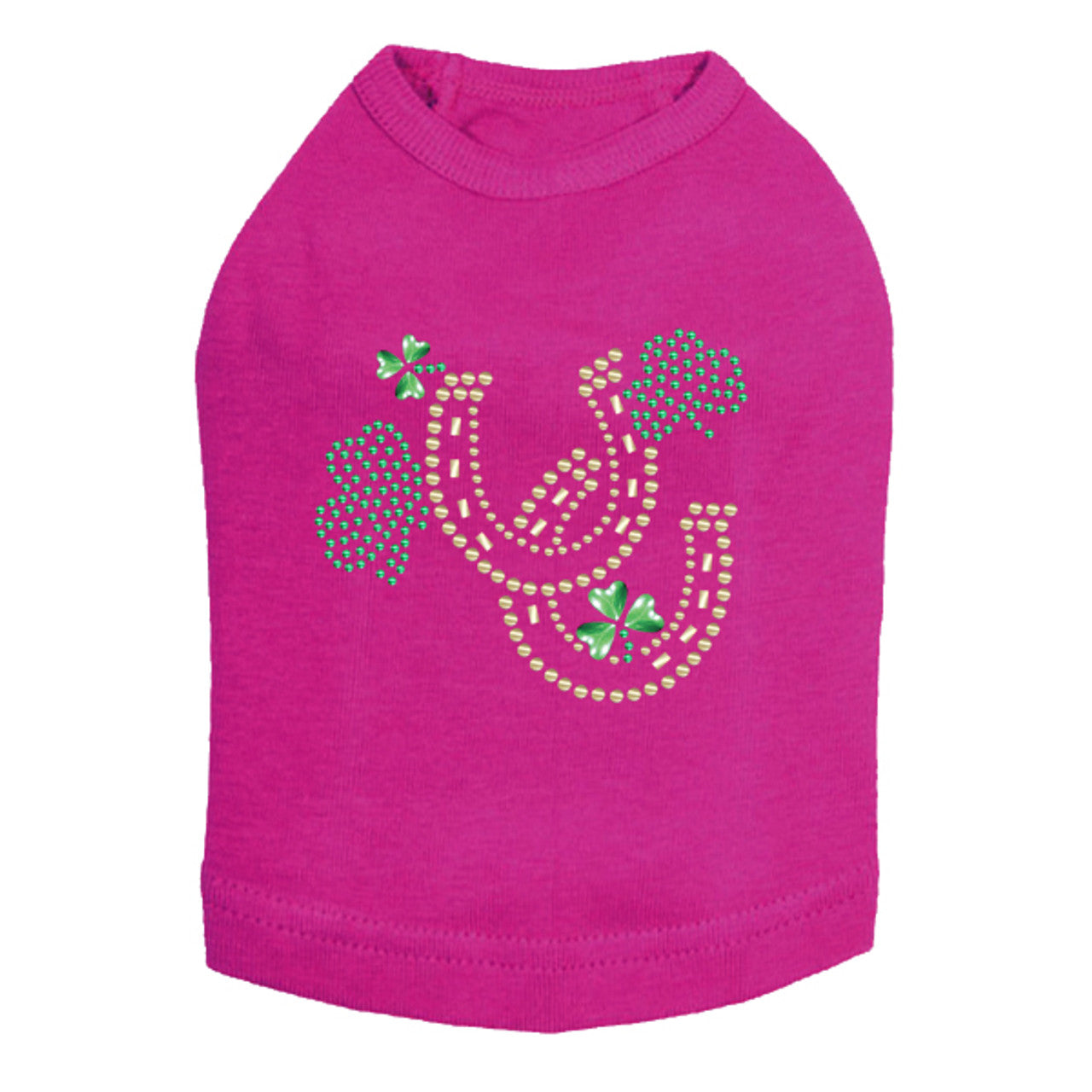 Shamrocks & Horseshoes - Dog Tank