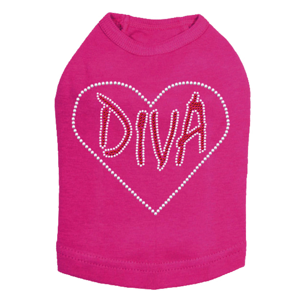 Diva Heart - Dog Tank