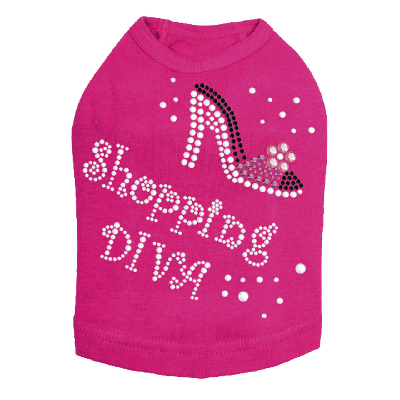 Shopping Diva High Heel Shoe - Dog Tank