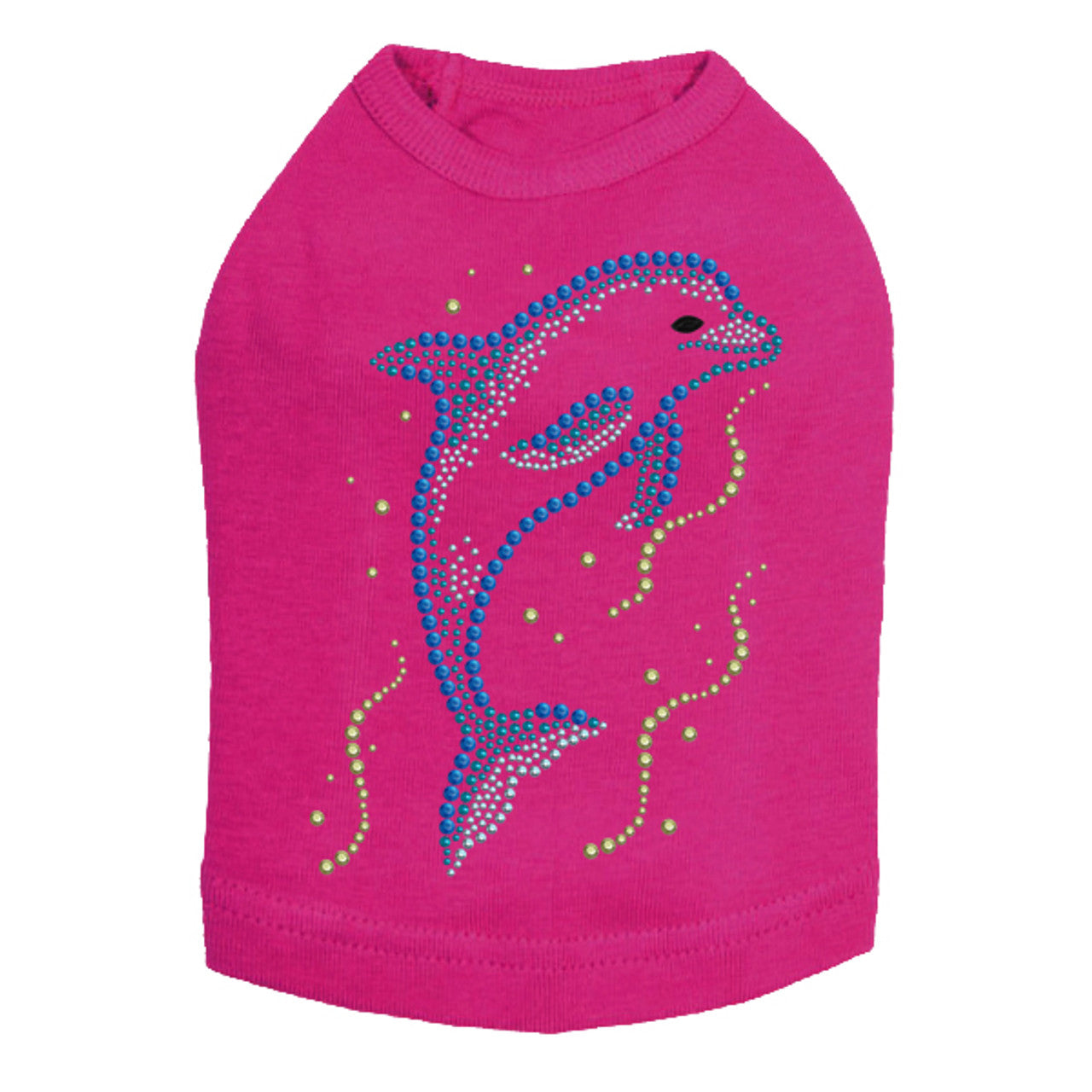 Dolphin (Blue) - Dog Tank