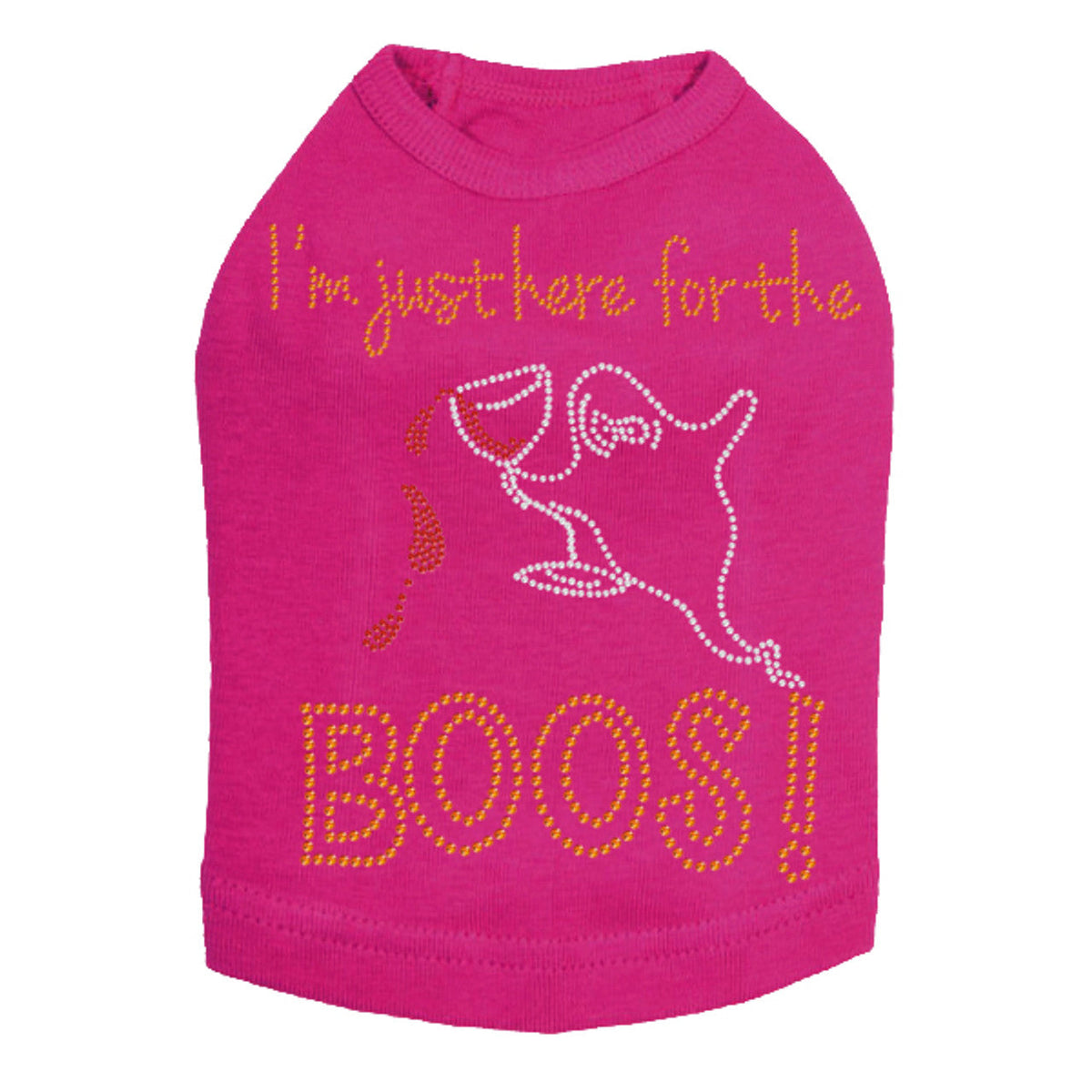 Im Just Here for the Boos! - Dog Tank