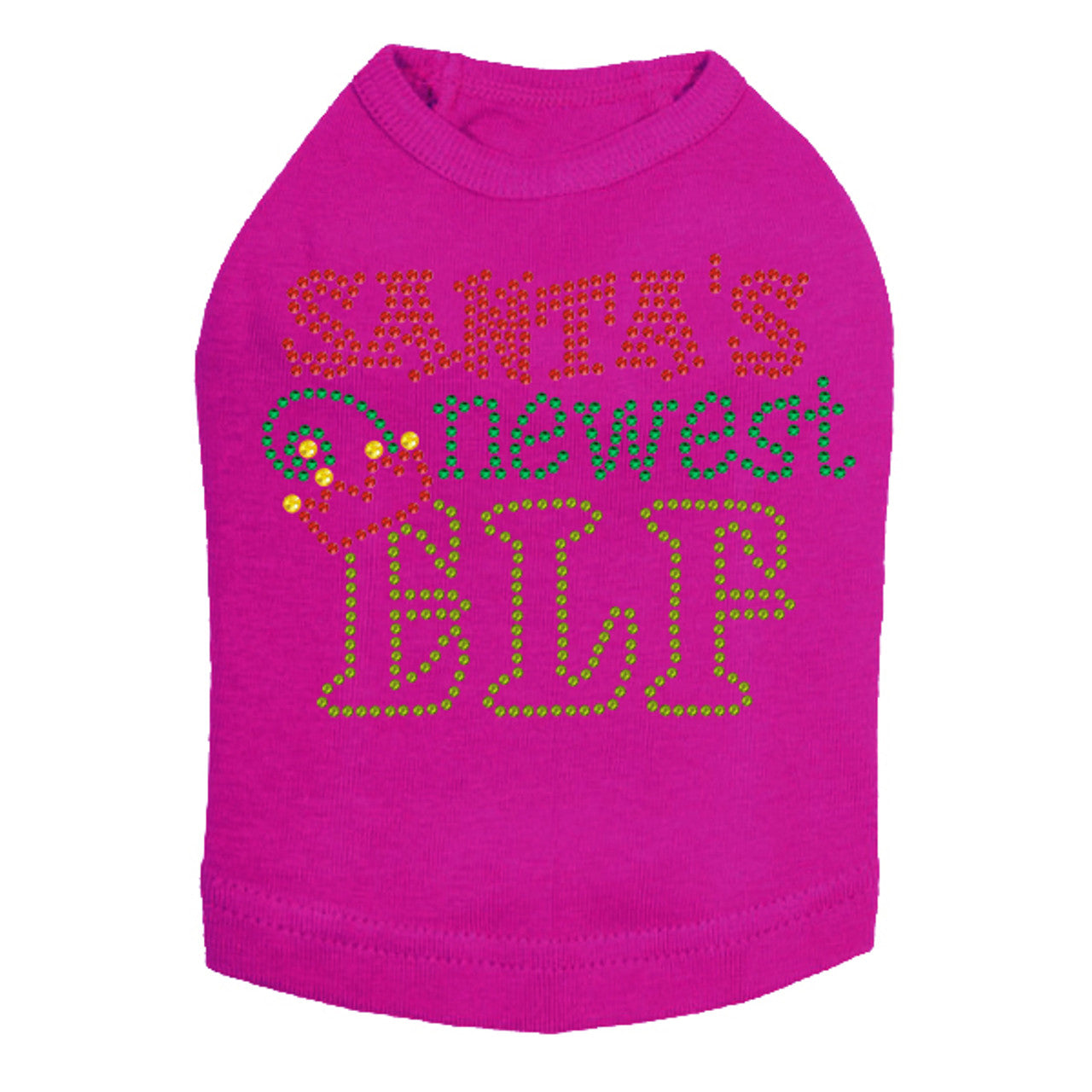 Santa's Newest Elf - Dog Tank