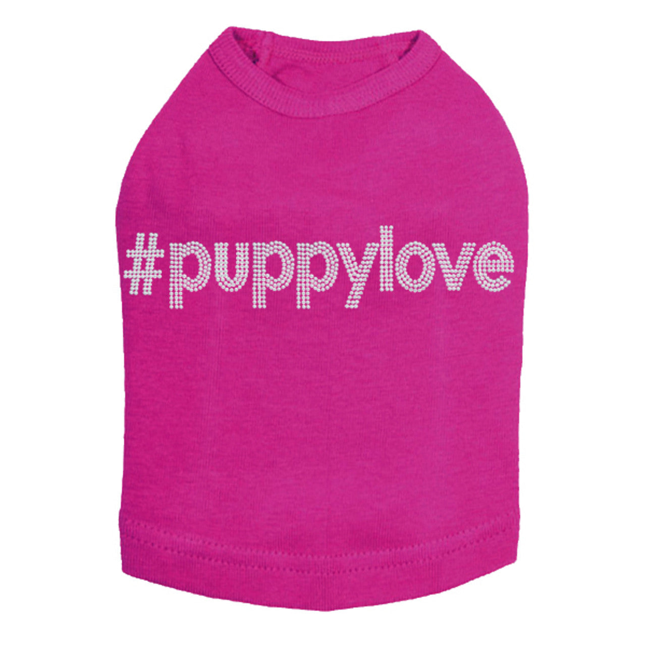puppylove - Silver Nailhead - Dog Tank