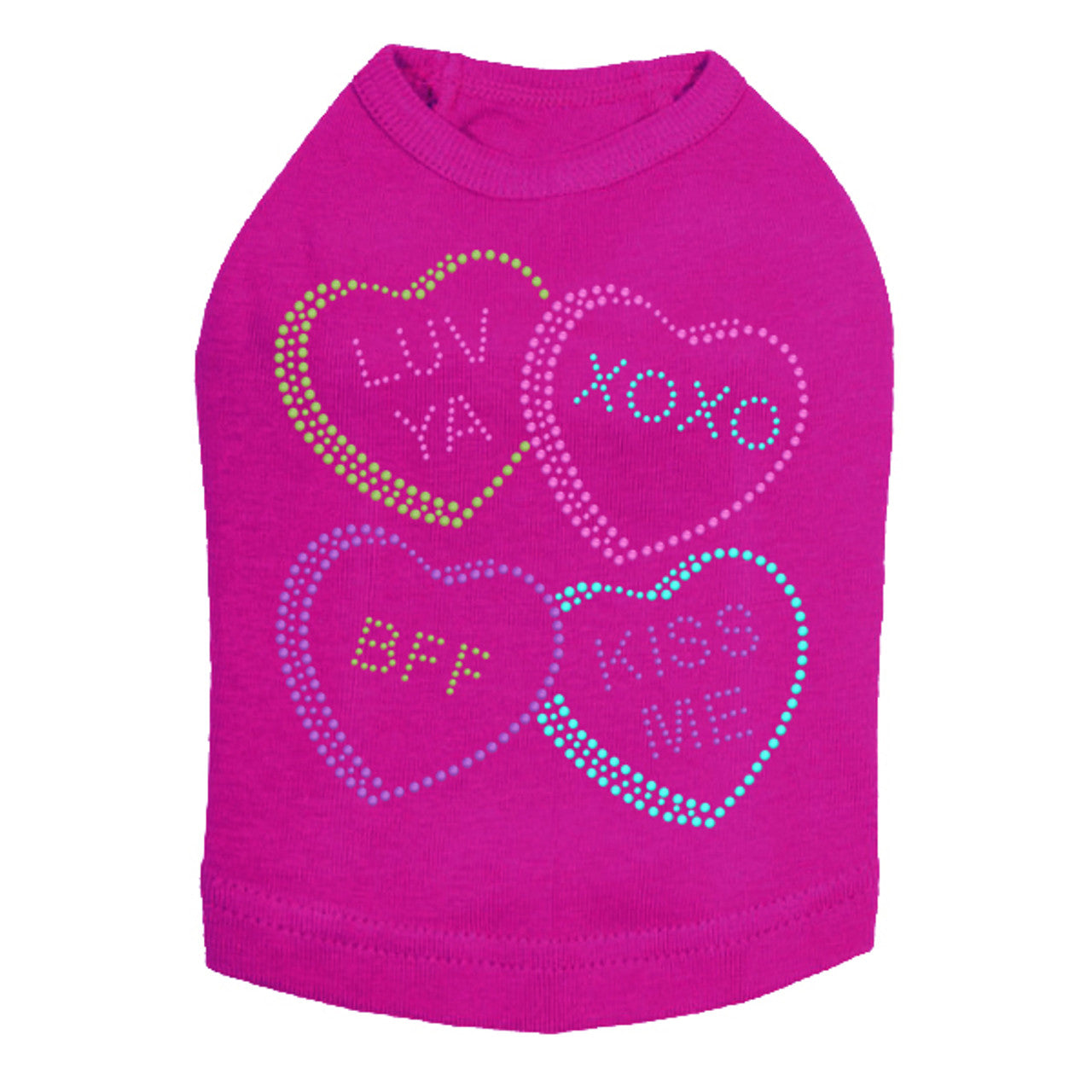 Candy Conversation Hearts 2 - Dog Tank