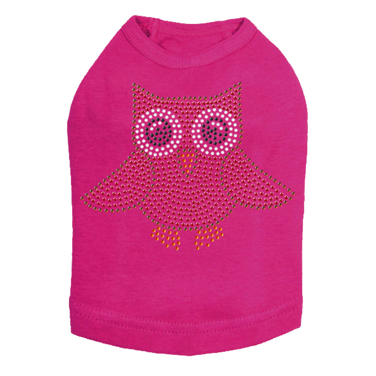 Pink Owl - Dog Tank