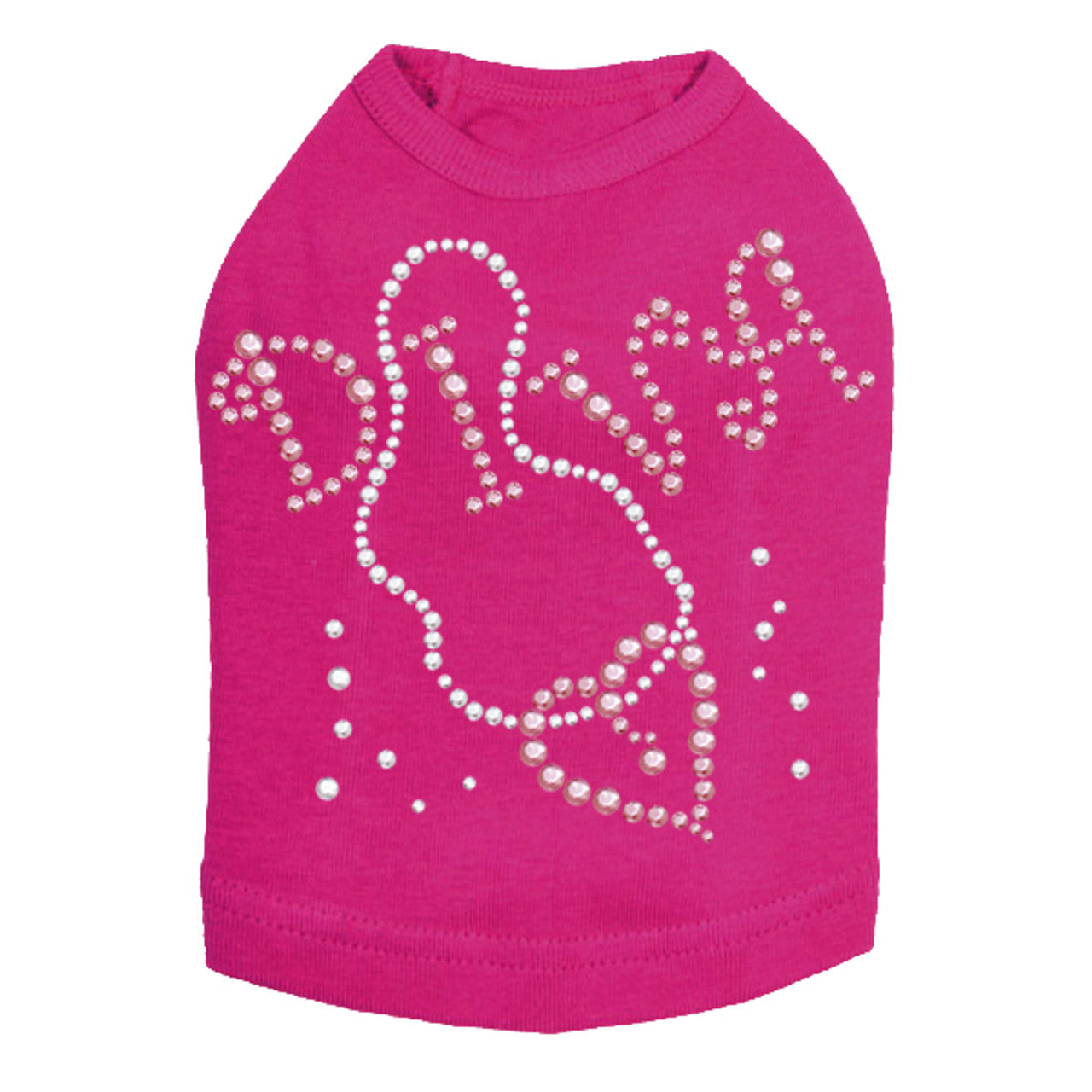 Diva with Necklace - Dog Tank