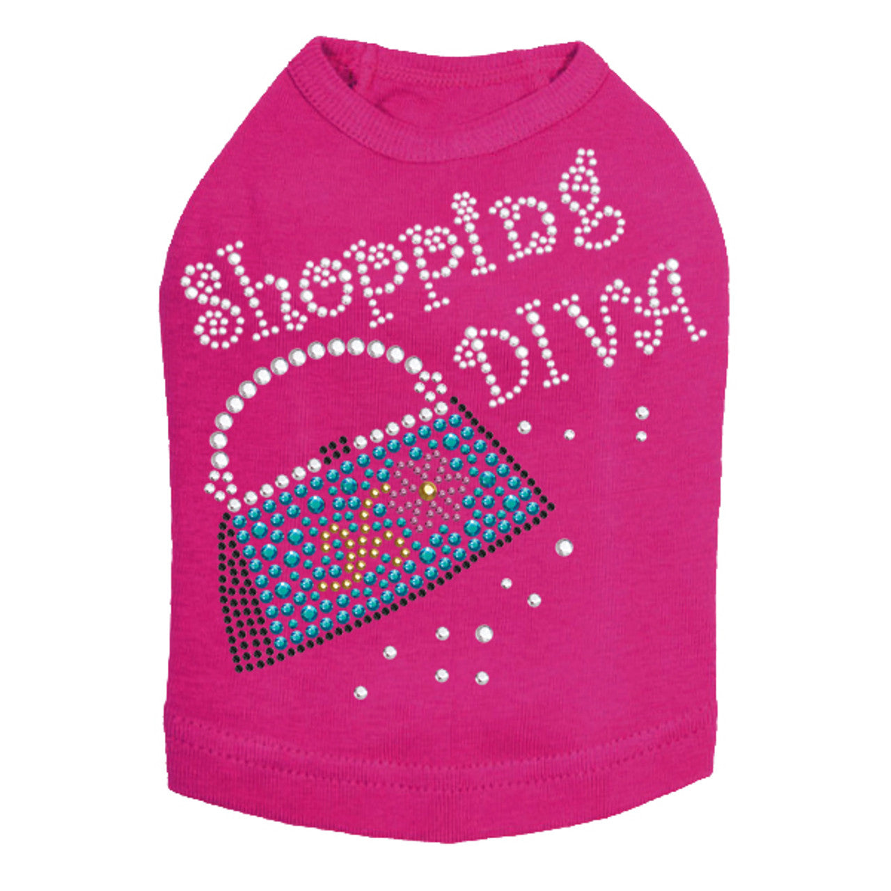 Shopping Diva Handbag - Dog Tank