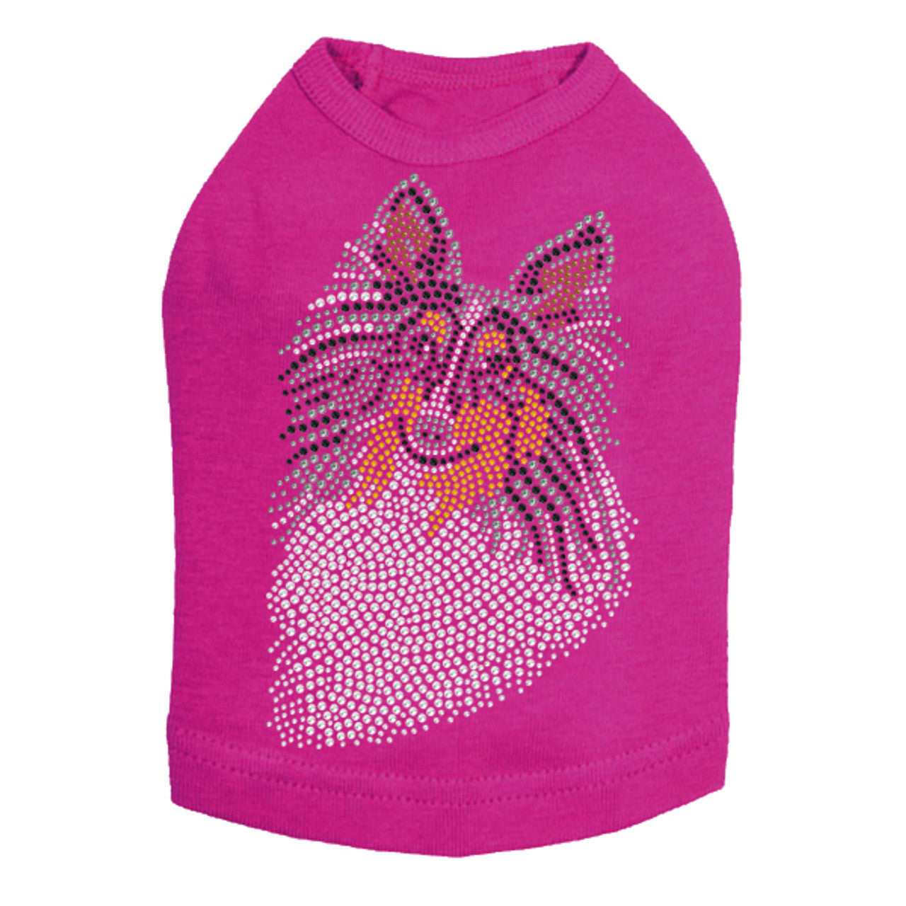 Sheltie Face (Tri Color) - Dog Tank