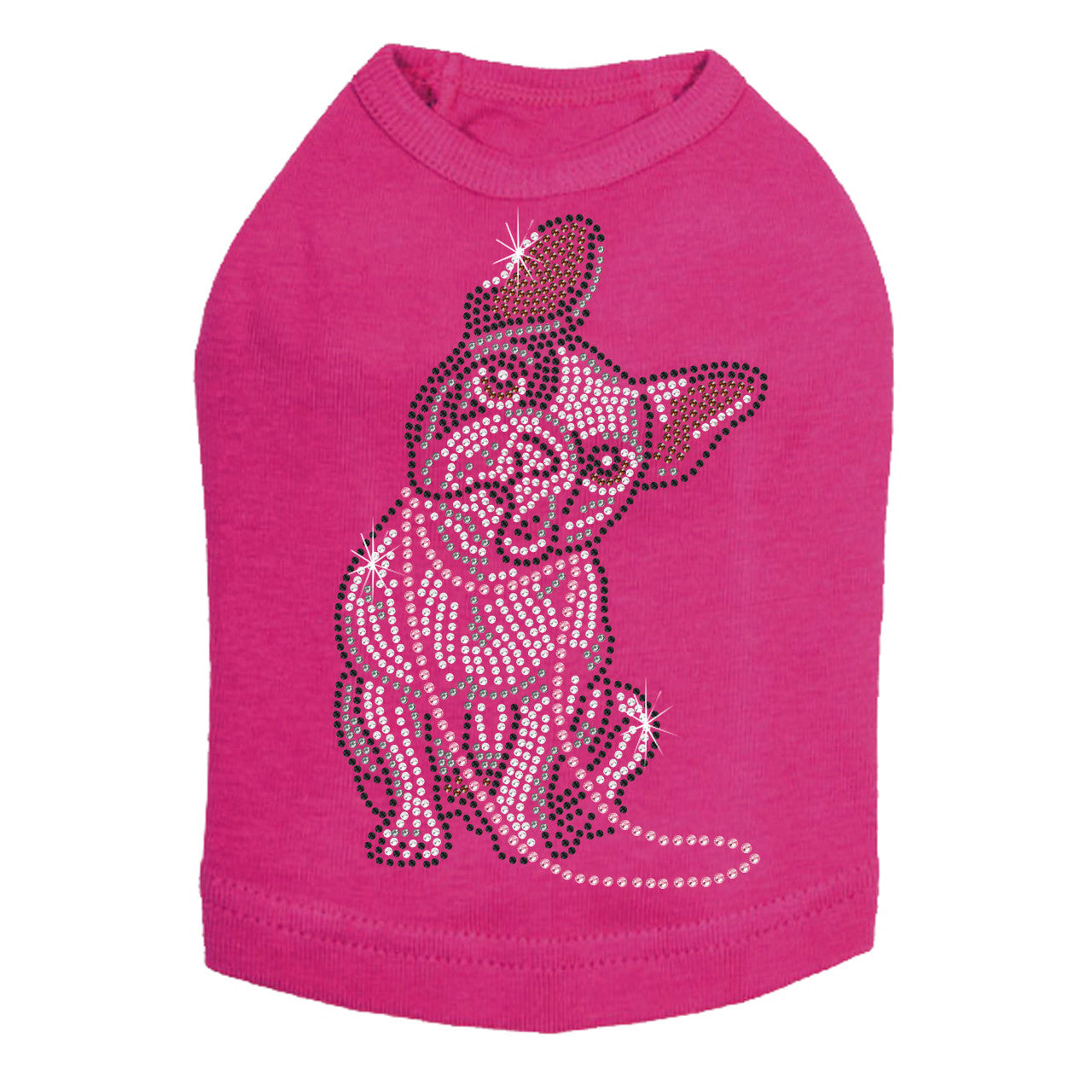 French Bull Dog with Necklace - Dog Tank