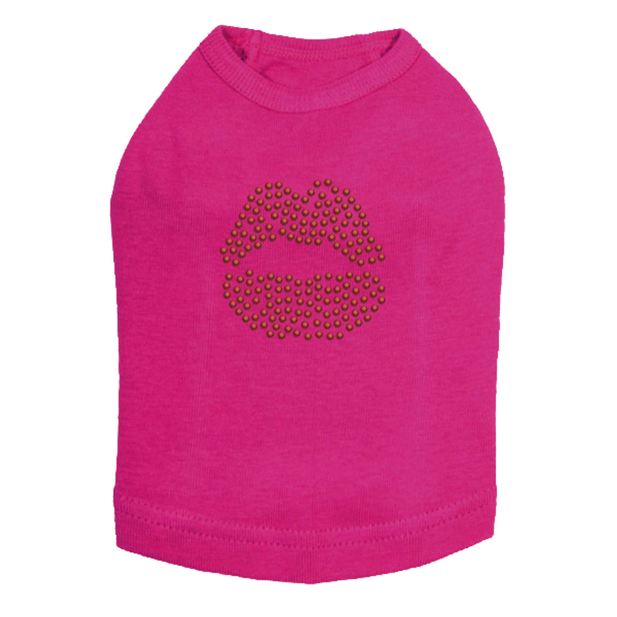 Red Lips - Dog Tank