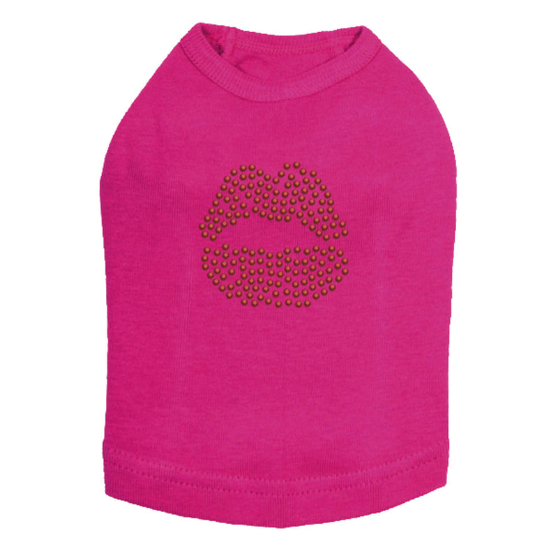 Red Lips - Dog Tank