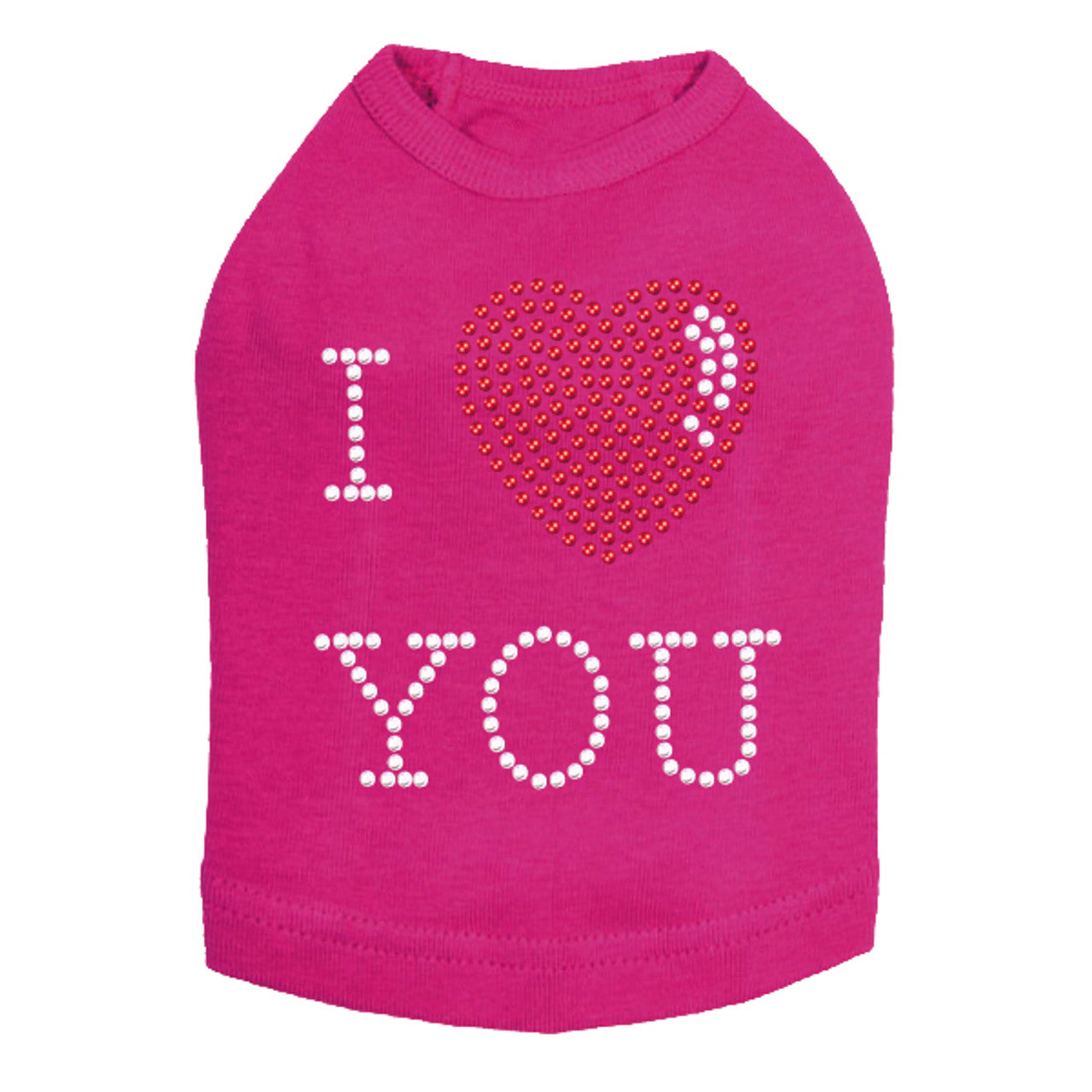 I Love You 1 - Dog Tank