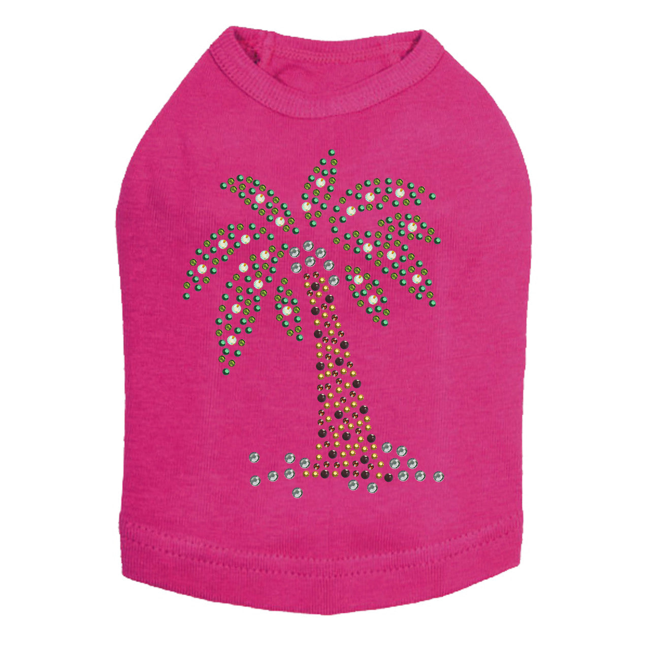 Palm Tree (Green) - Dog Tank