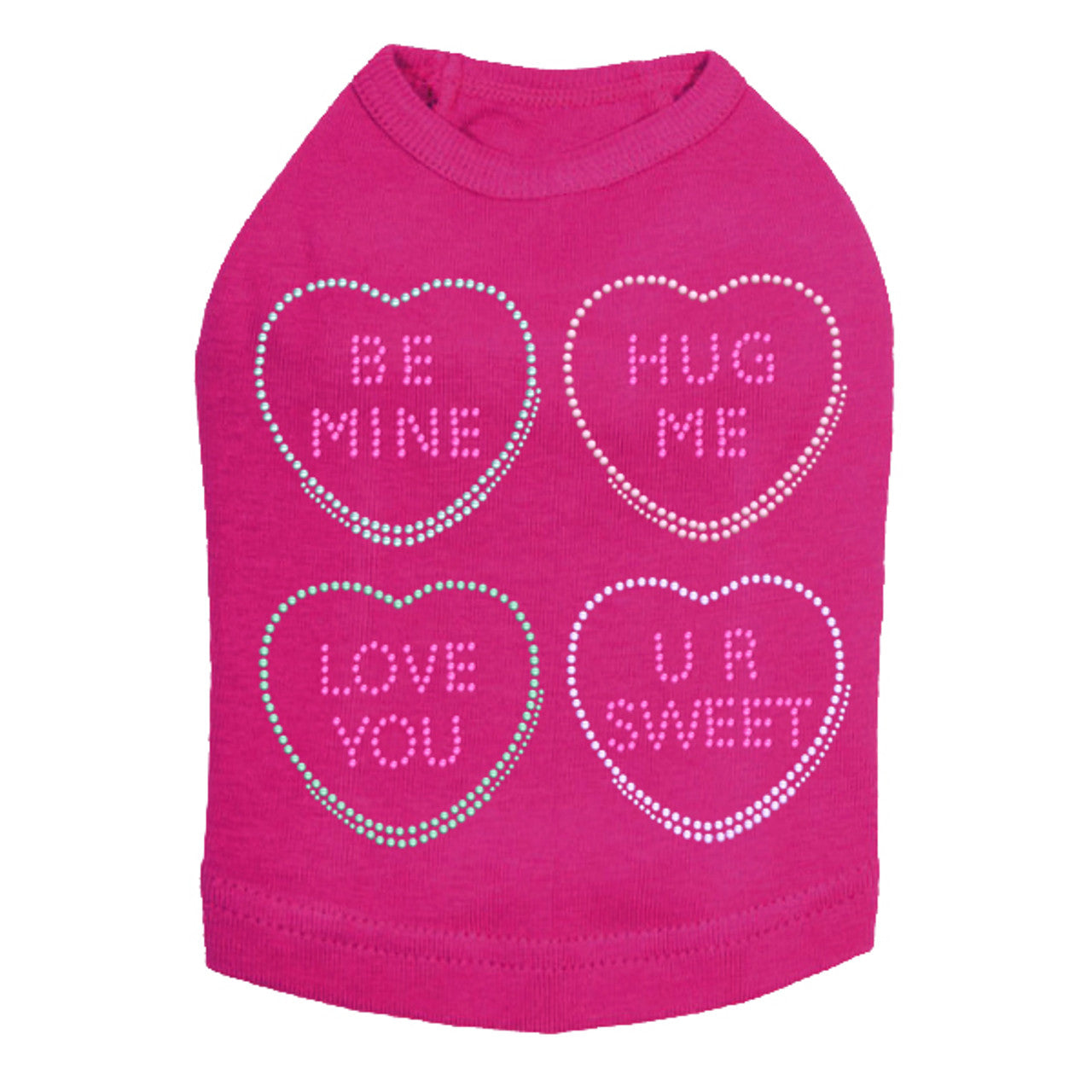Candy Conversation Hearts - Dog Tank