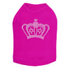 Crown 9 (Silver Rhinestuds) - Dog Tank