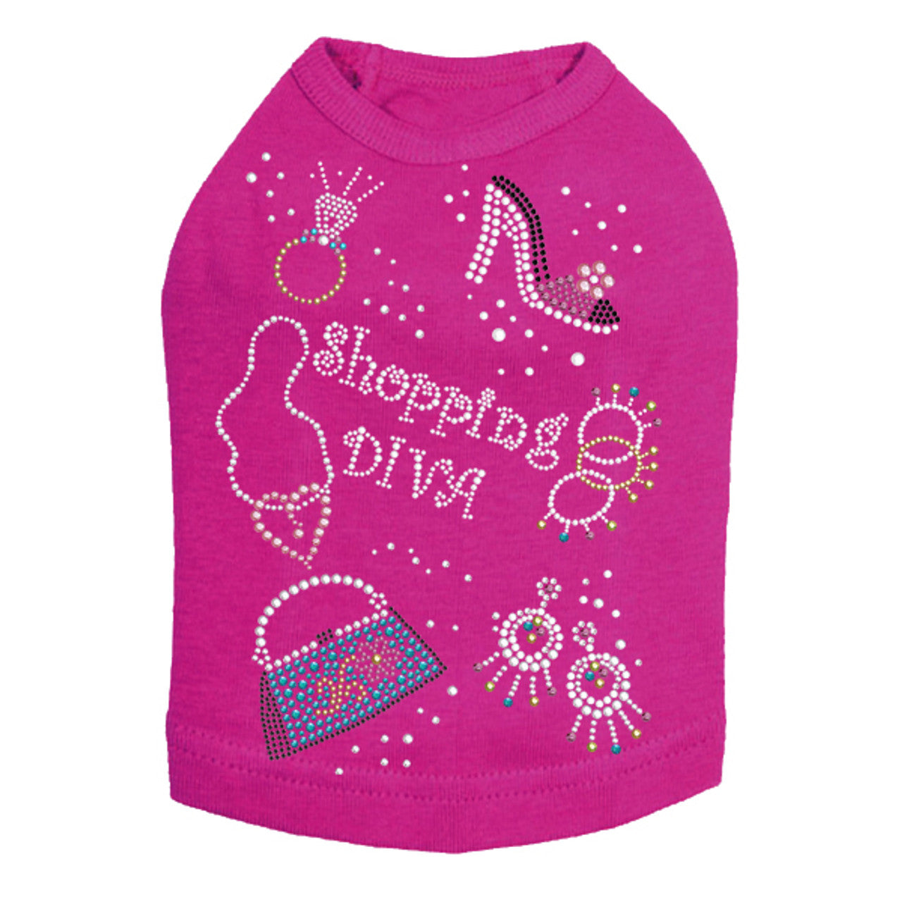 Shopping Diva (Large Tees) - Dog Tank