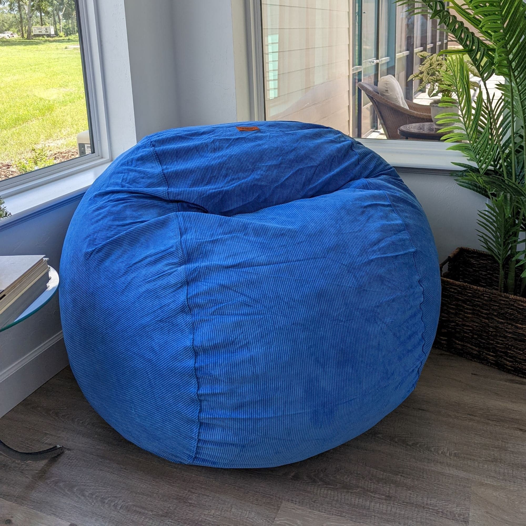 CordaRoy's Full Corduroy Convertible Bean Bag Chair