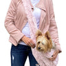 Furbaby Adjustable Sling Bag, Blush
