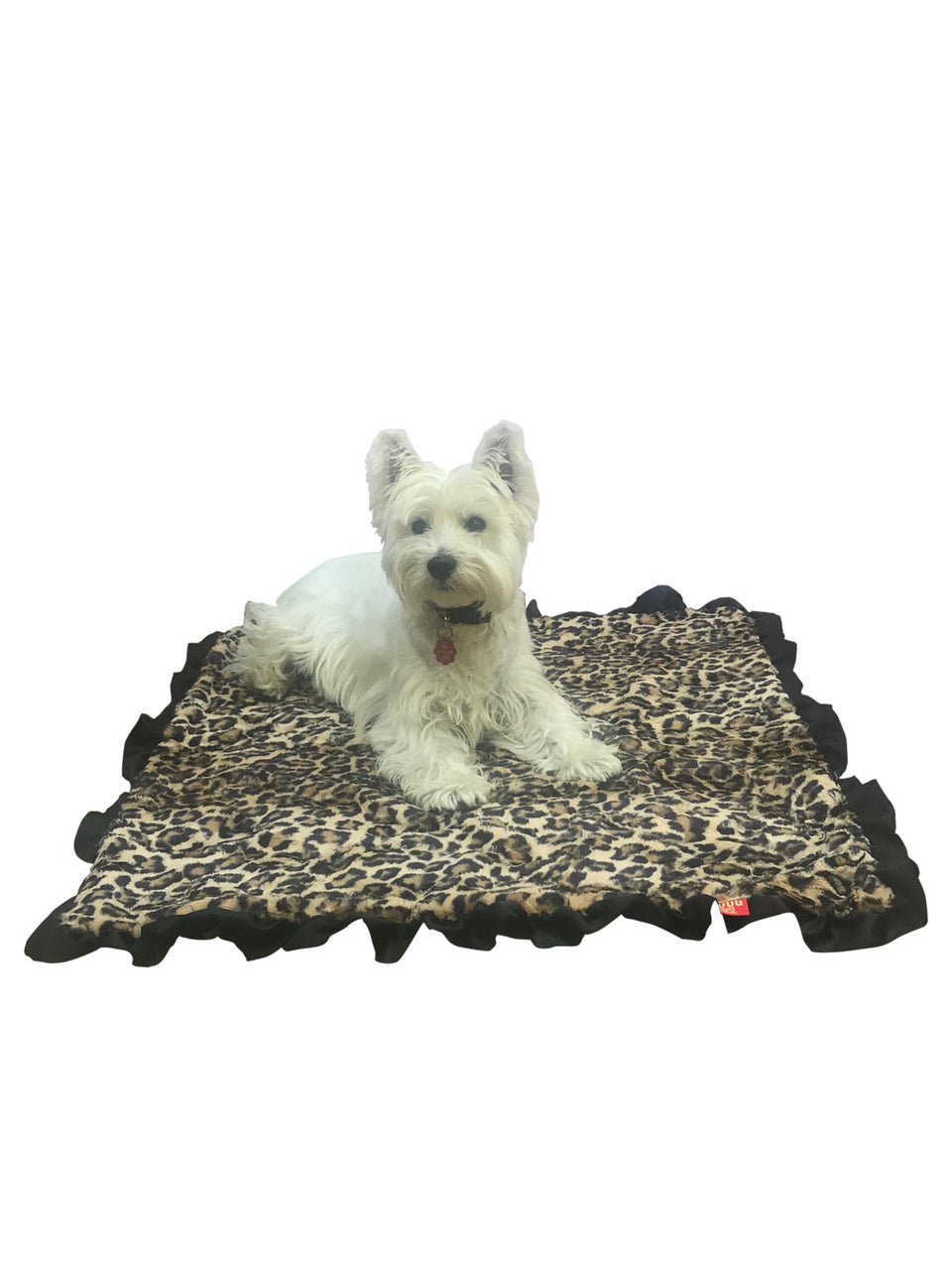 NEW Furbaby Ruffled Blankets 29"x29", 4 COLORS!