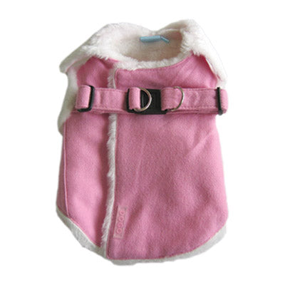 DOGO Winter Furry Harness Dog Vest