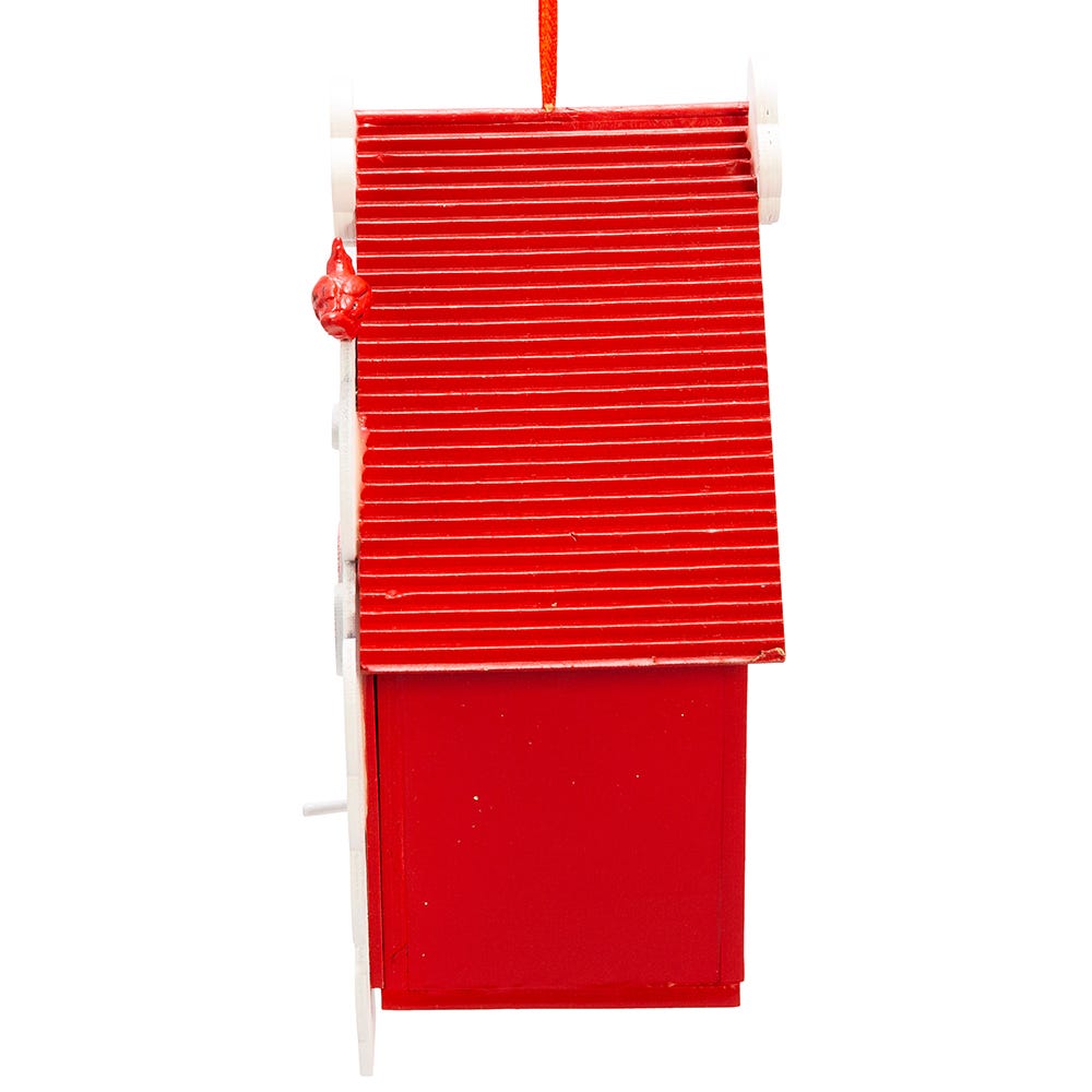 Kurt Adler 9-Inch Wooden Santa Head Birdhouse Ornament