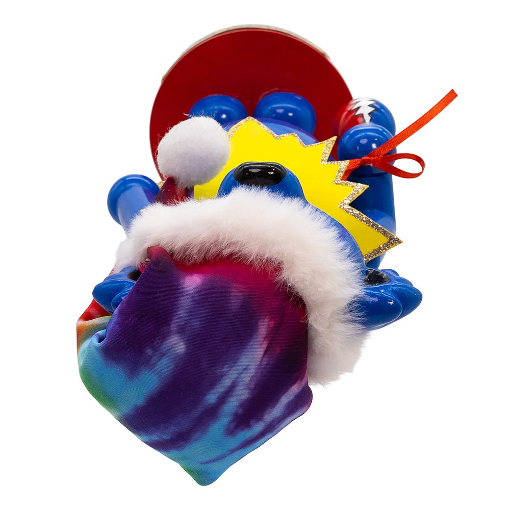 Kurt Adler Wooden 10-Inch Grateful Dead Bear Nutcracker