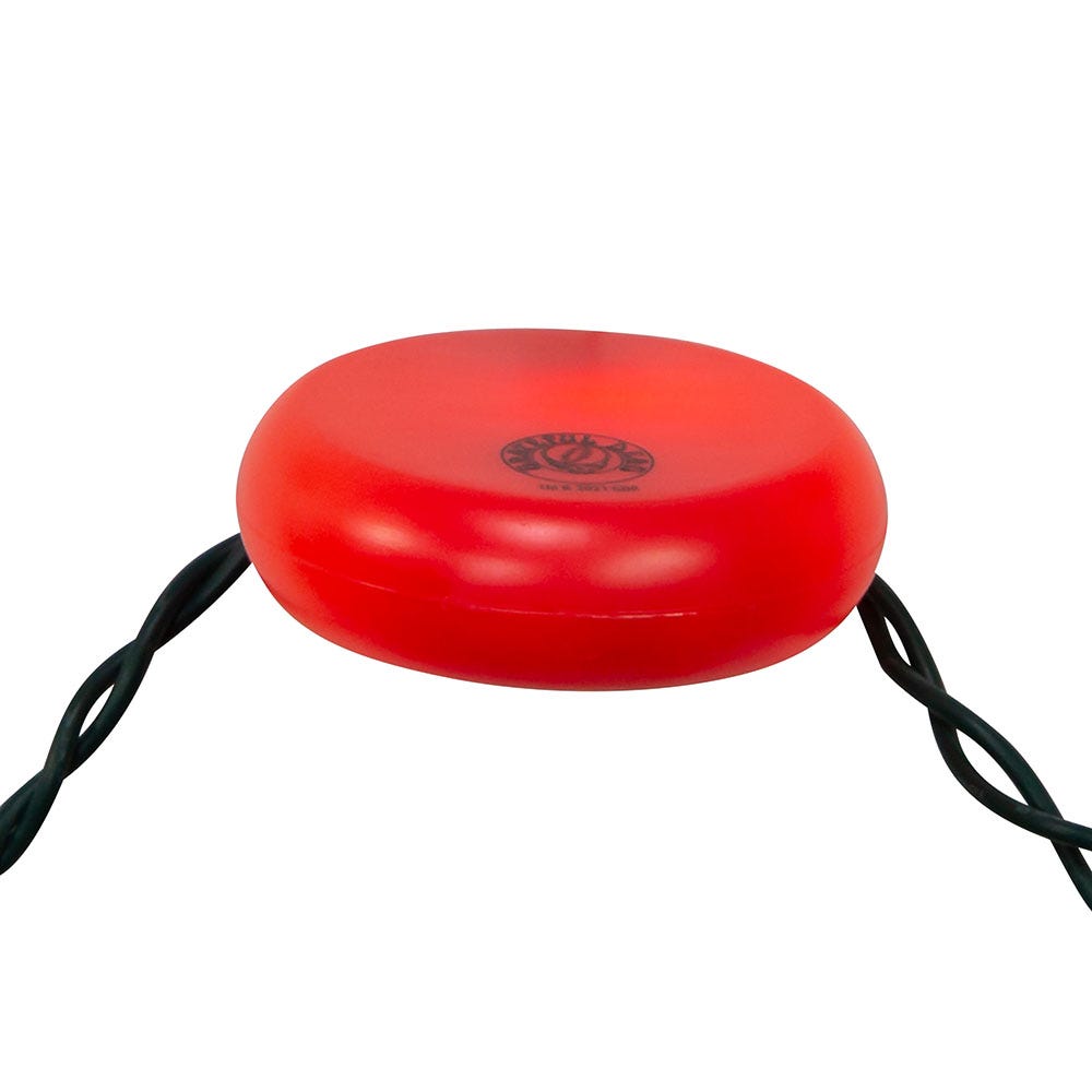 Kurt Adler 10-Light Grateful Dead Disc Light Set