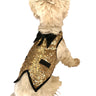 The Gentlemans Doggie Tuxedo, Lt. Gold Sequins