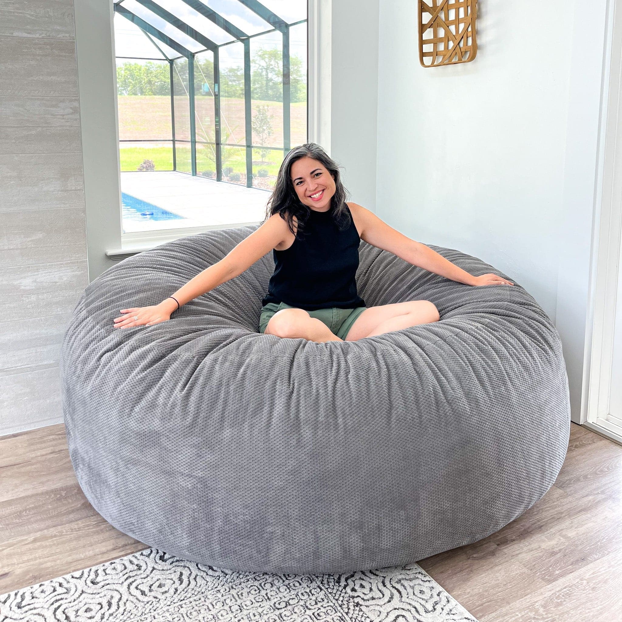 CordaRoy's Giant Chenille Bean Bag Chair