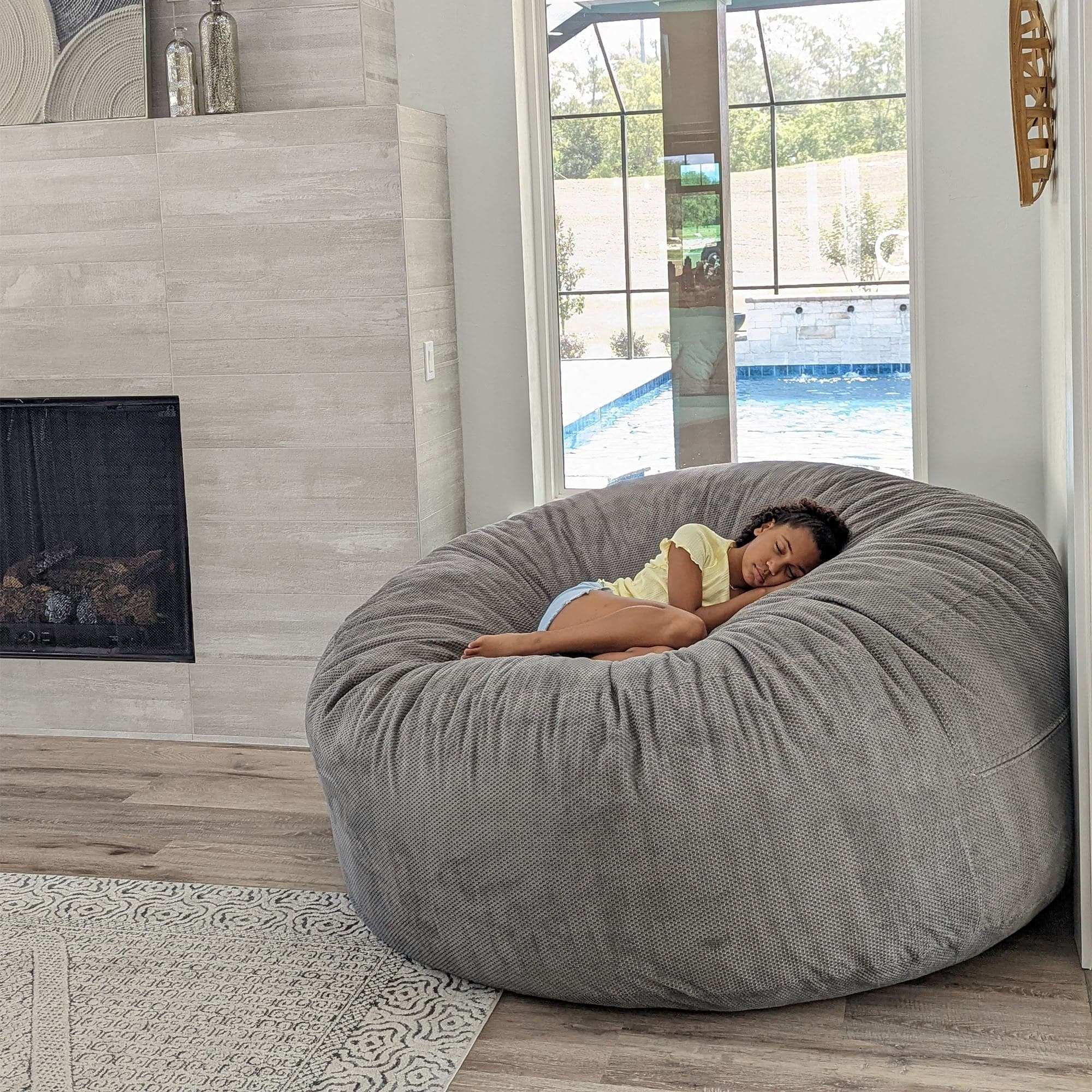 CordaRoy's Giant Chenille Bean Bag Chair