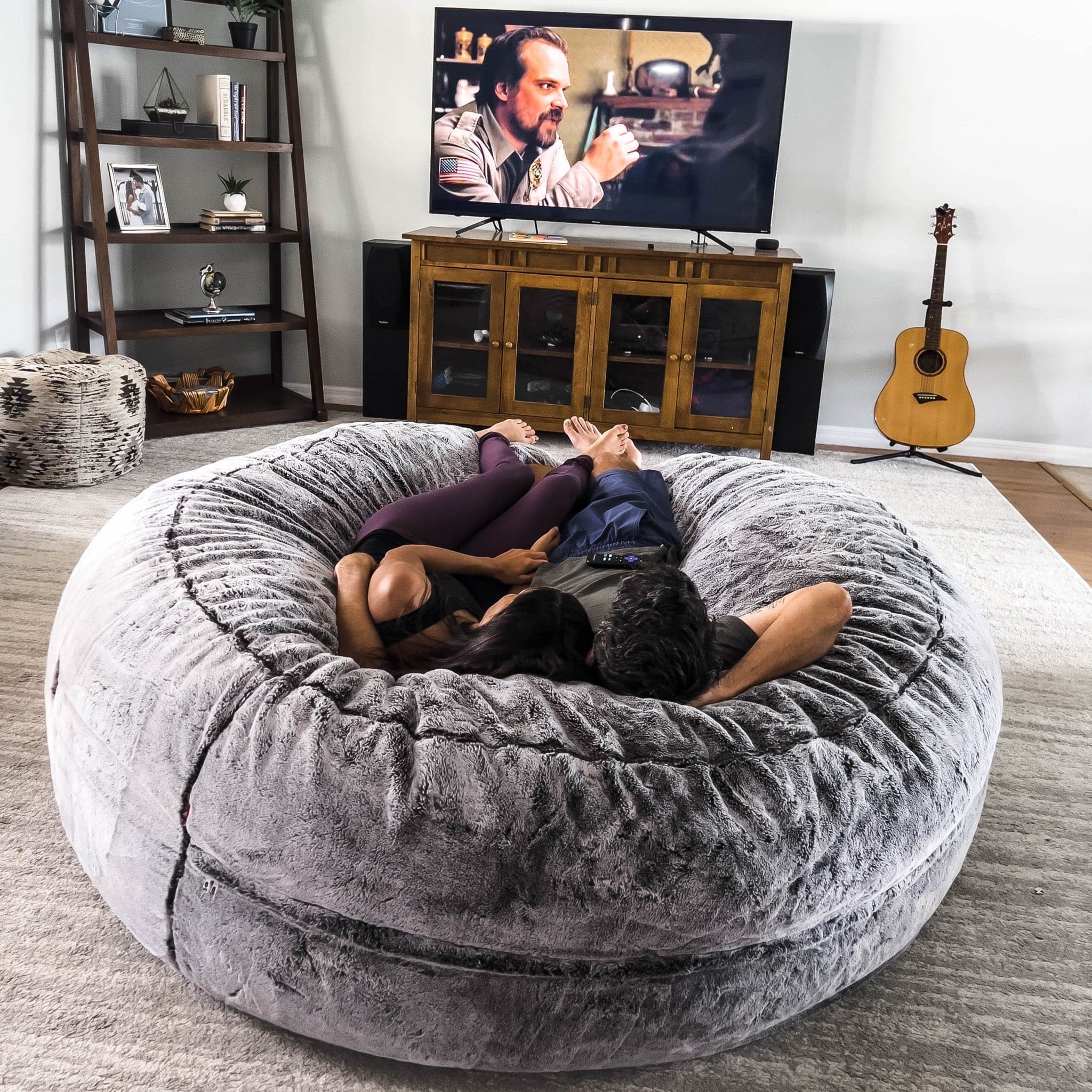 CordaRoy's Giant Faux Fur Bean Bag Chair