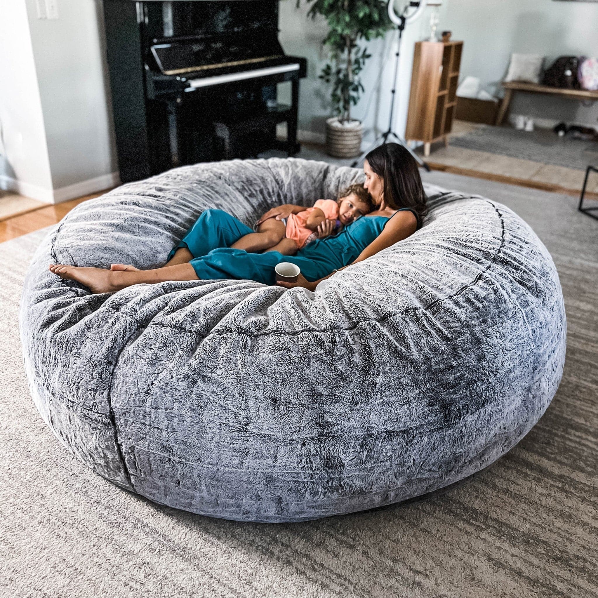CordaRoy's Giant Faux Fur Bean Bag Chair