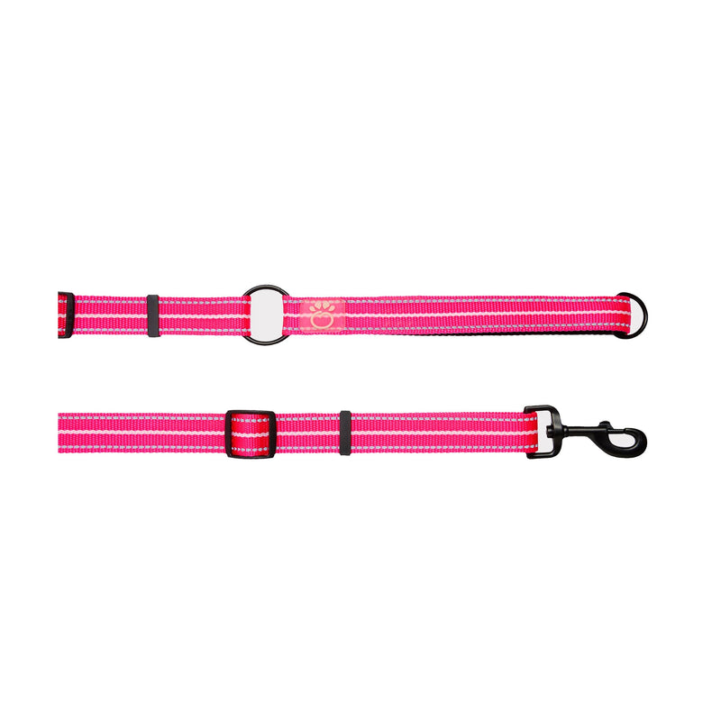 Reflective Leash - EEZY-6 - Neon Pink premium pet product