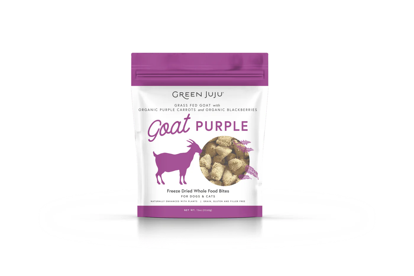 Green Juju Freeze Dried Goat Purple Whole Food Bites (7.5OZ)