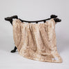 Hello Doggie Cashmere Gold Fawn Dog Blanket