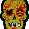 Sugar Skull (Gold) Patch
