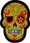 Sugar Skull (Gold) Patch