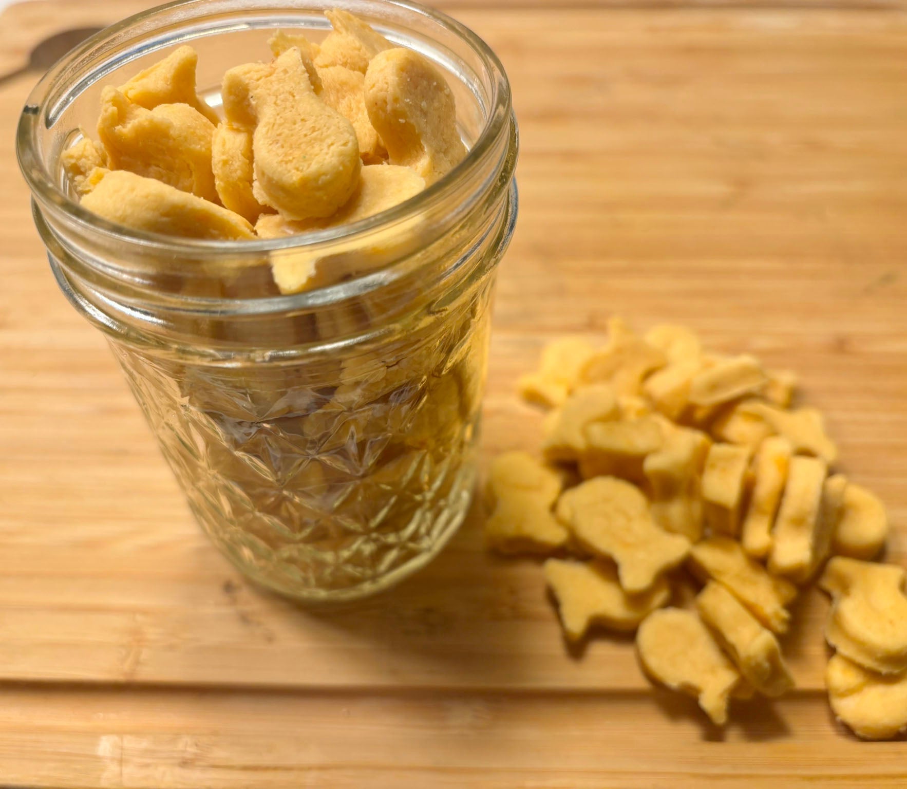 PAWsitively Organic Goldfish Cheddar Dog Treats
