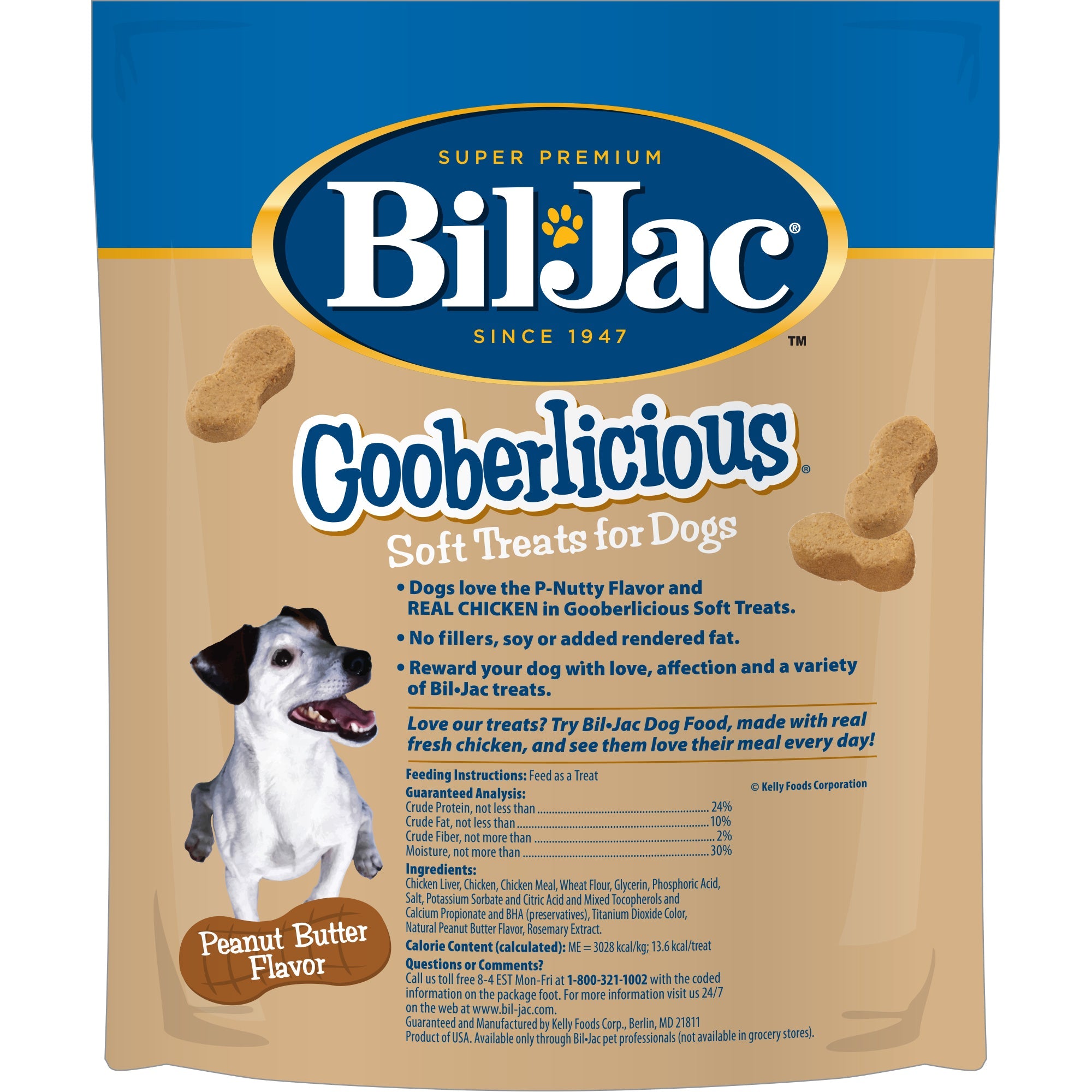Bil-Jac Gooberlicious Soft Dog Treats (10oz) - HT Animal Supply