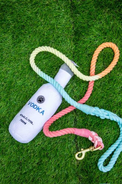 Glow Pups: Rainbow Tie Dye Dog Leash