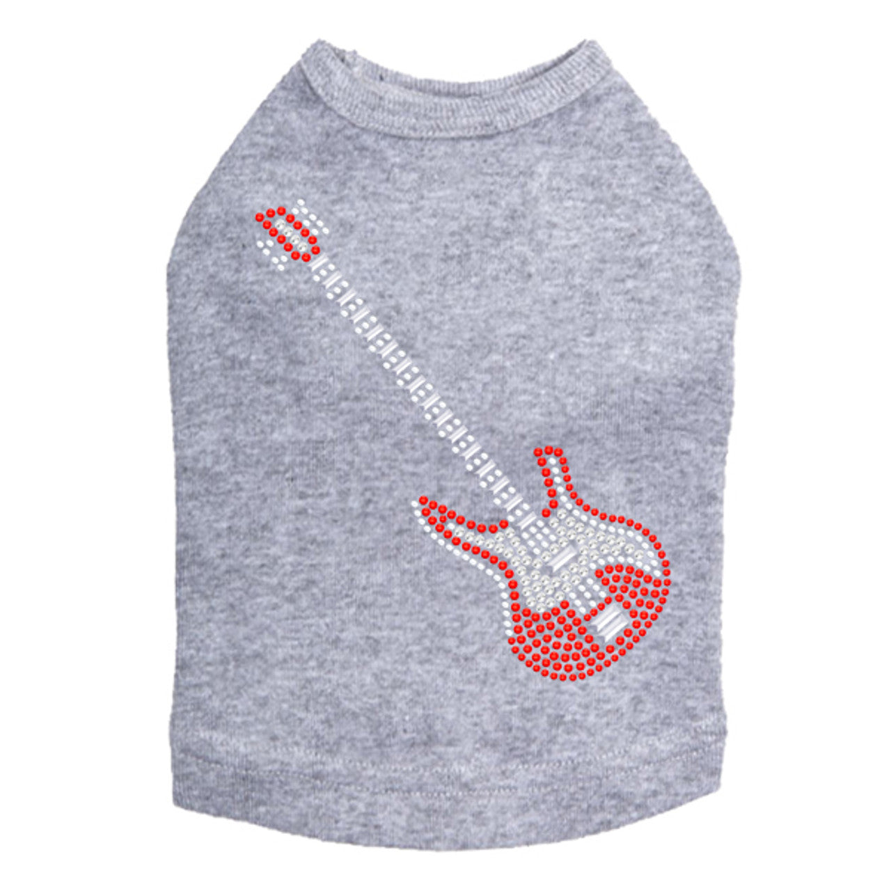 Guitar (Red Austrian crystal) - Dog Tank