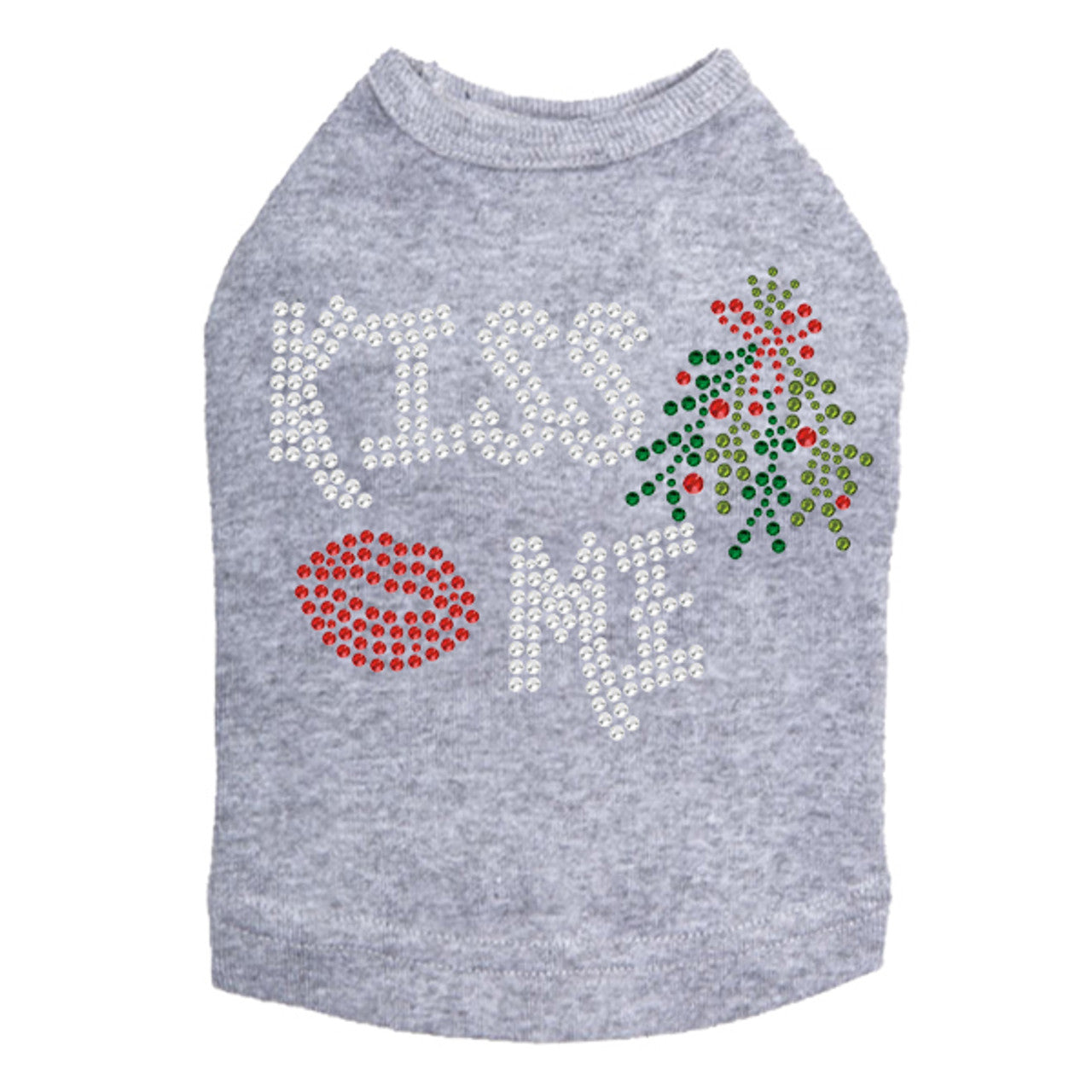 Kiss Me under the Mistletoe - Dog Tank